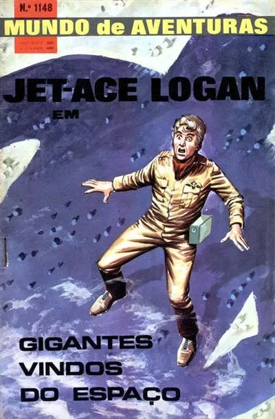 Cover of Jet-Ace Logan em Gigantes Vindos do Espaco