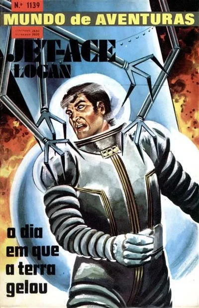 Cover of Jet-Ace Logan O dia em que a terra gelou