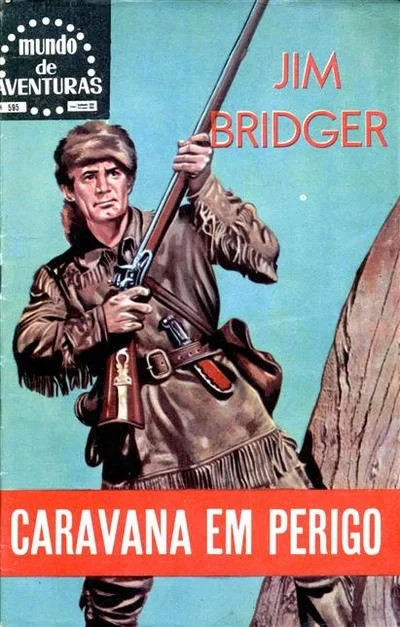 Cover of Jim Bridger: Caravana em Perigo