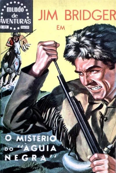 Cover of Jim bridger em O Misterio do "Aguia Negra"