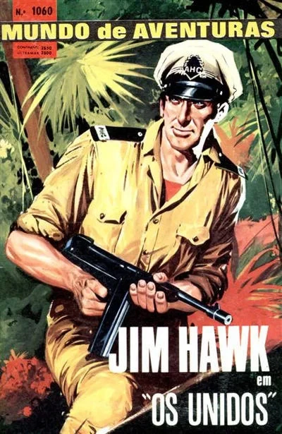 Cover of Jim Hawk em "Os Unidos"