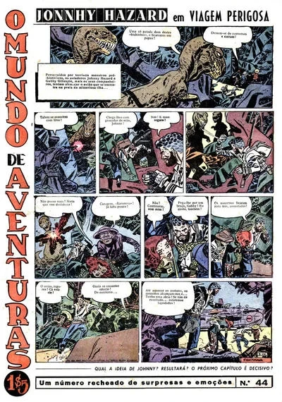 Cover of Johnny Hazard em Viagem Perigosa