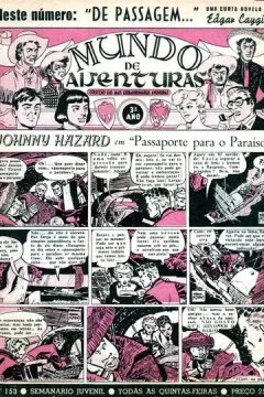 Johnny Hazard em "Passaporte para o Paraiso"