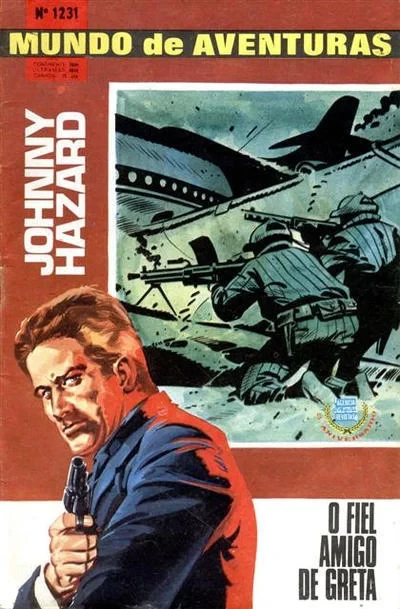 Cover of Johnny Hazard O Fiel Amigo de Greta