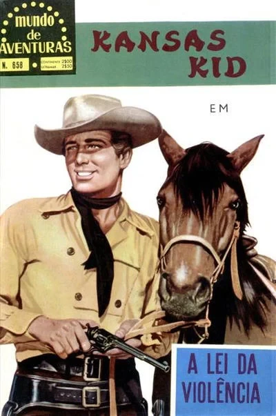 Cover of Kansas Kid em A Lei da Violencia