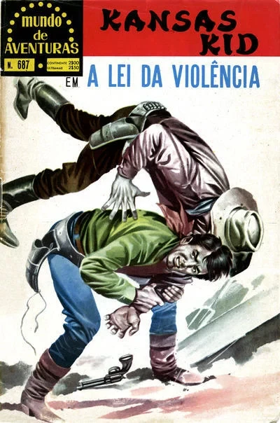 Cover of Kansas Kid em A Lei da Violencia