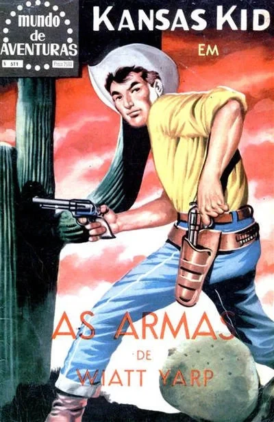 Cover of Kansas Kid em As Armas de Wiatt Yarp