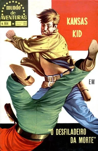 Cover of Kansas Kid em O Desfiladeiro da Morte
