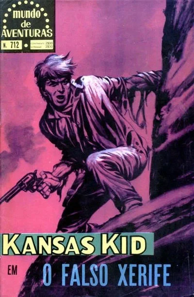 Cover of Kansas Kid em O Falso Xerife