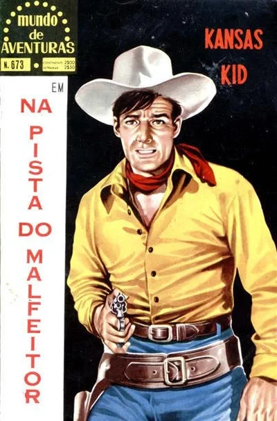 Cover of Kansas Kid na Pista do Malfeitor