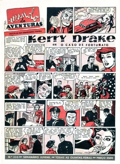 Cover of Kerry Drake em O Caso de Fortunato
