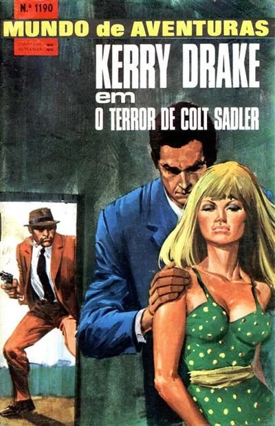 Cover of Kerry Drake em O Terror de Colt Sadler