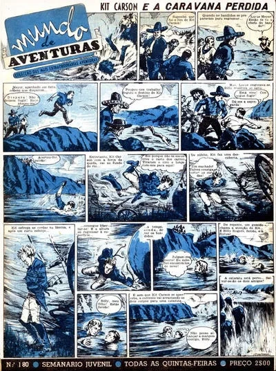 Cover of Kit Carson e a Caravana Perdida