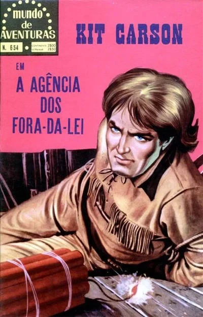 Cover of Kit Carson em A Agencia dos Fora-Da-Lei