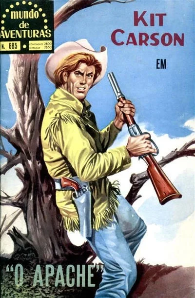 Cover of Kit Carson em O Apache