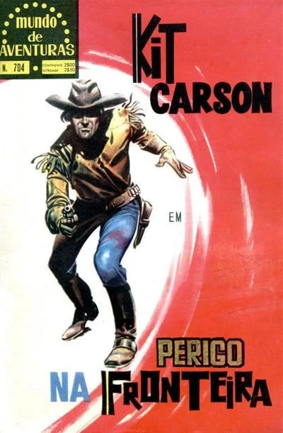 Cover of Kit Carson em Perigo na Fronteira