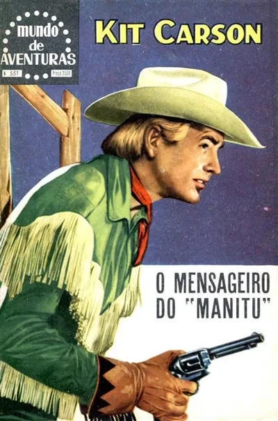 Cover of Kit Carson: O Mensageiro do "Manitu"