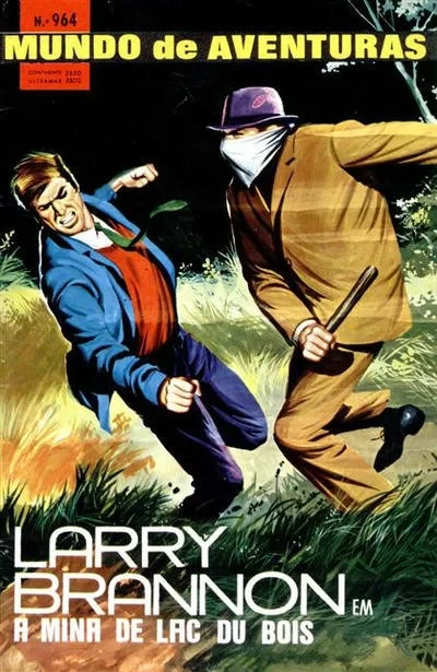 Cover of Larry Brannon em A Mina de lac Du Bois
