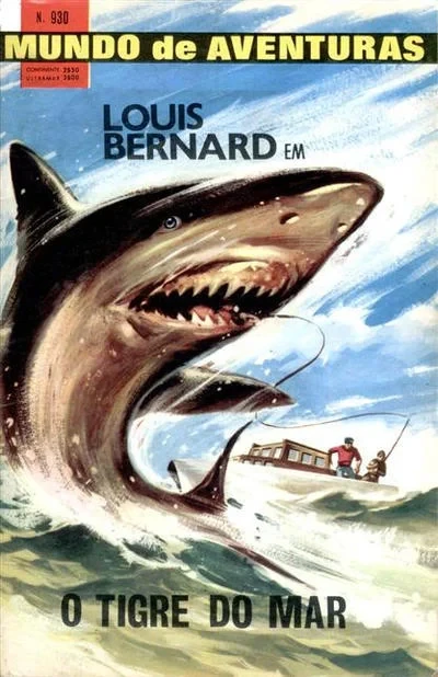 Cover of Louis Bernard em O Tigre do mar