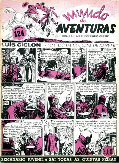 Cover of Luis Ciclon em "O Casa Da Du Quesa de Denver"