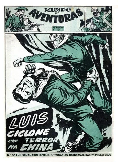 Cover of Luis Ciclone em Terror na China