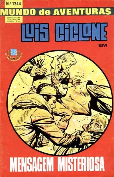 Cover of Luis Ciclone em Mensagem Misteriosa