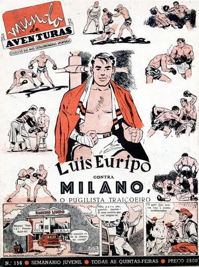 Cover of Luis Euripo contrra Milano, O Pugilista Traicoeiro