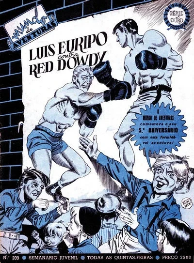 Cover of Luis Euripo contra Red Dowdy