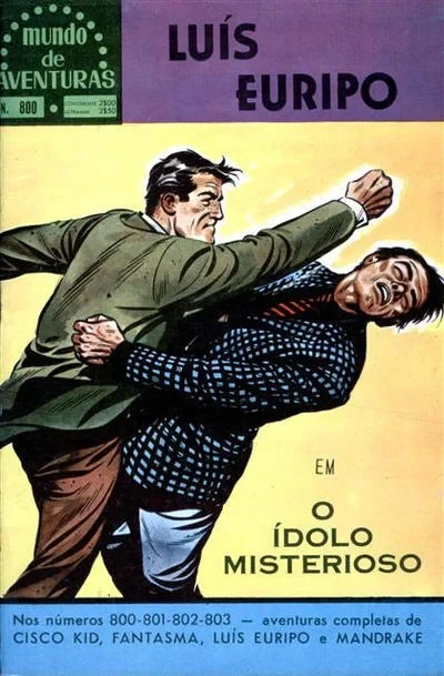 Cover of Luis Euripo em O Idolo Misterioso
