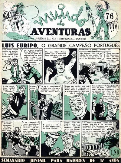 Cover of Luis Euripo, O Grande Campeao Portugues