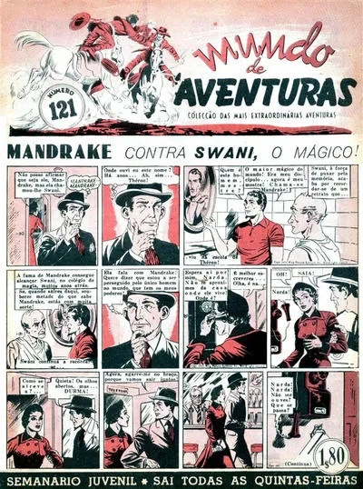 Cover of Mandrake Contra Swani, o Magico!