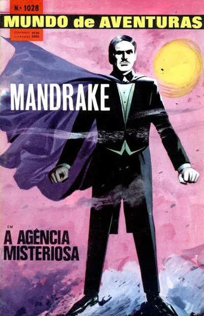Cover of Mandrake em A Agencia Misteriosa