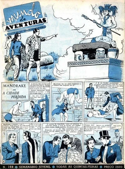 Cover of Mandrake em A Cidade Perdida