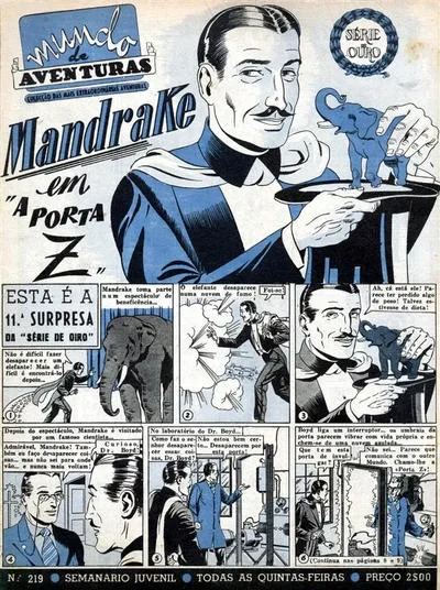 Cover of Mandrake em "A Porta Z"