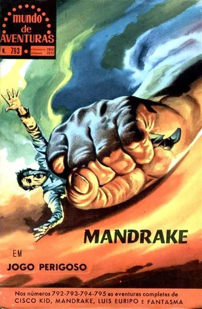 Cover of Mandrake em Jogo Perigoso