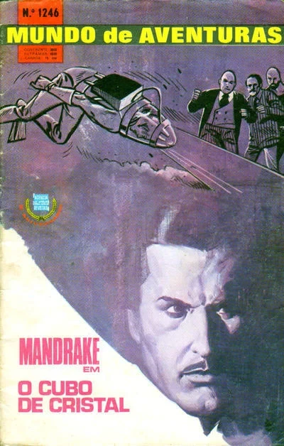 Cover of Mandrake em O Cubo de Cristal