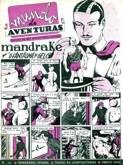 Cover of Mandrake em "O Fantasma do Gelo"