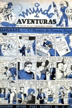 Mandrake em "O Misterio do Homem negro"
