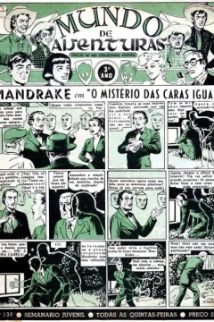Mandrake em "O Misterio das Caras Iguais"