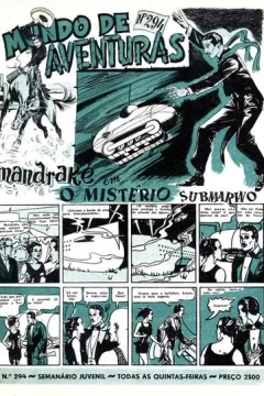 Mandrake em O Misterio Submarino