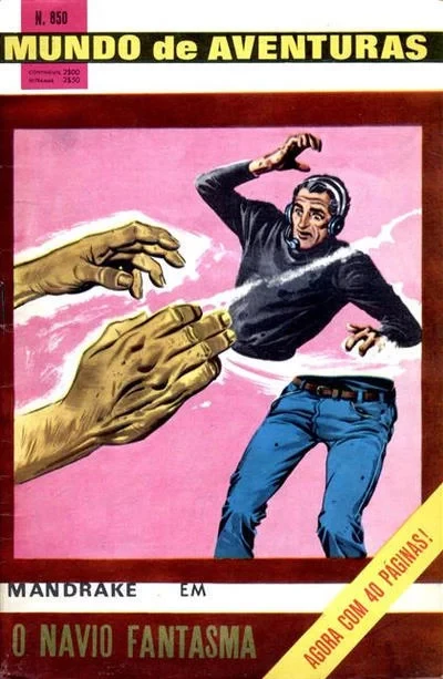 Cover of mandrake em O Navio Fantasma