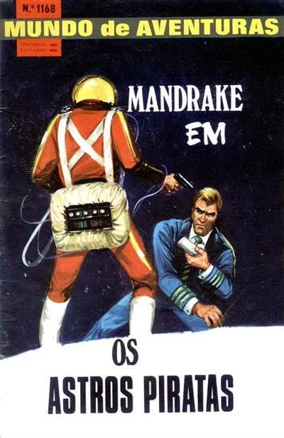 Cover of Mandrake em Os Astros Piratas