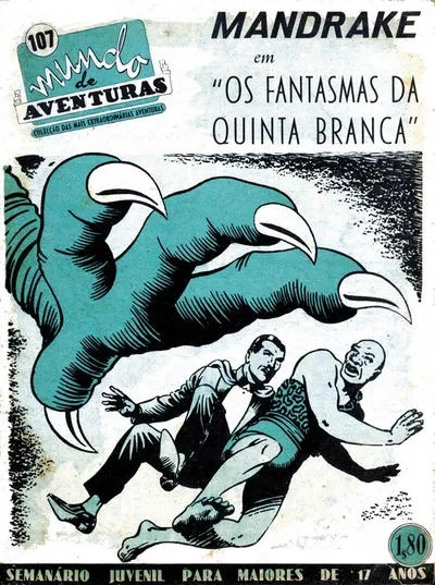 Cover of Mandrake em "Os Fantasmas da Quinta Branca"