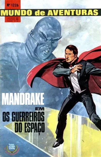 Cover of Mandrake em os Guerreiros do Espaco