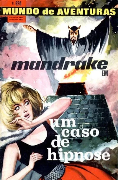 Cover of Mandrake em um caso de hipnose
