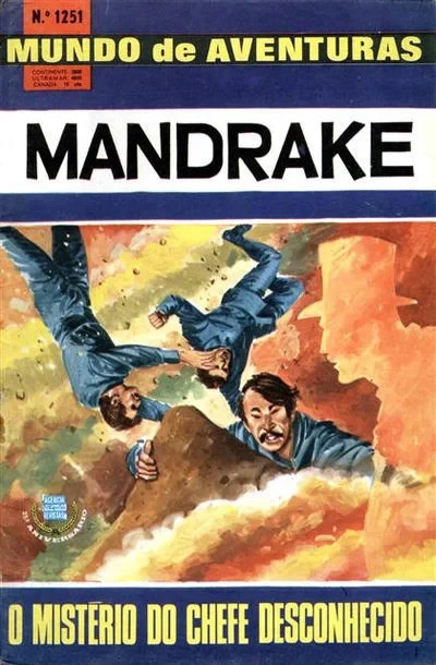 Cover of mandrake O Misterio do Chefe Desconhecido