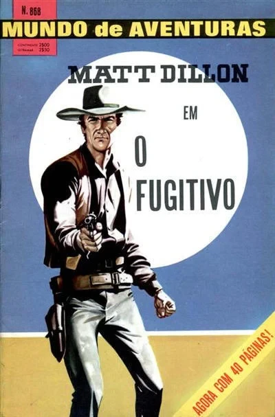 Cover of Mat tDillon em O Fugitivo