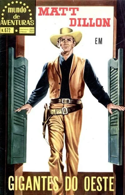 Cover of Matt Dillon em Gigantes do Oeste