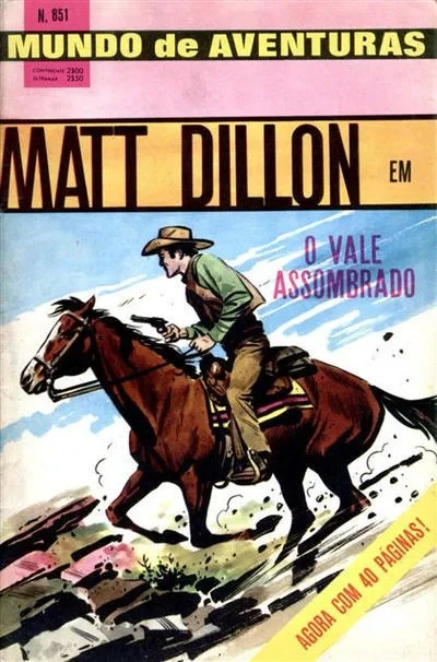 Cover of Matt Dillon em O Vale Assombrado