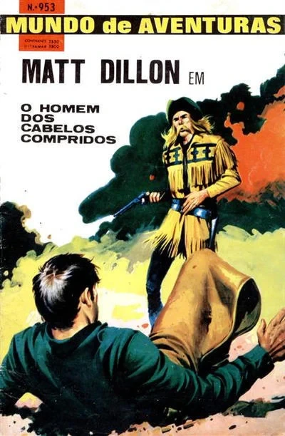 Cover of Matt Dillon em O Homem dos Cabelos Compridos